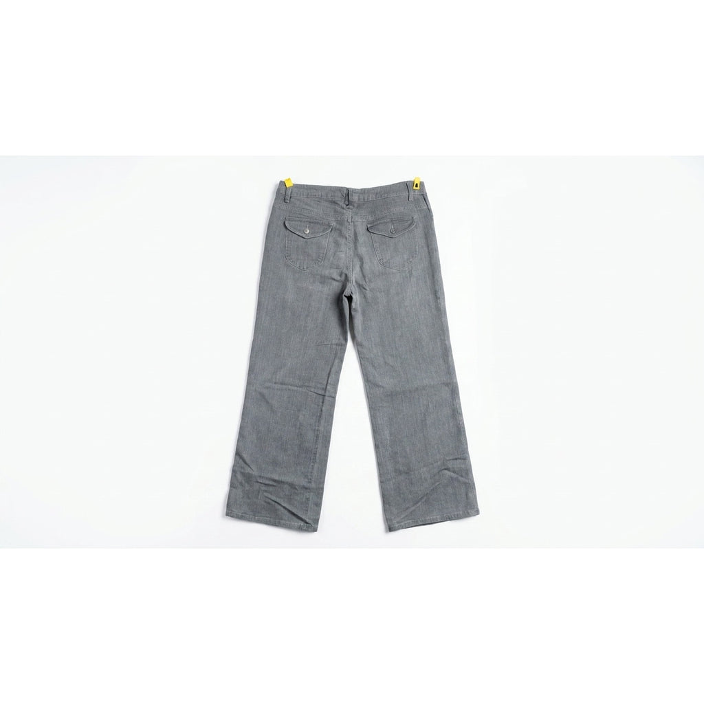 Kenar Sport Gray Wide-Leg Pants