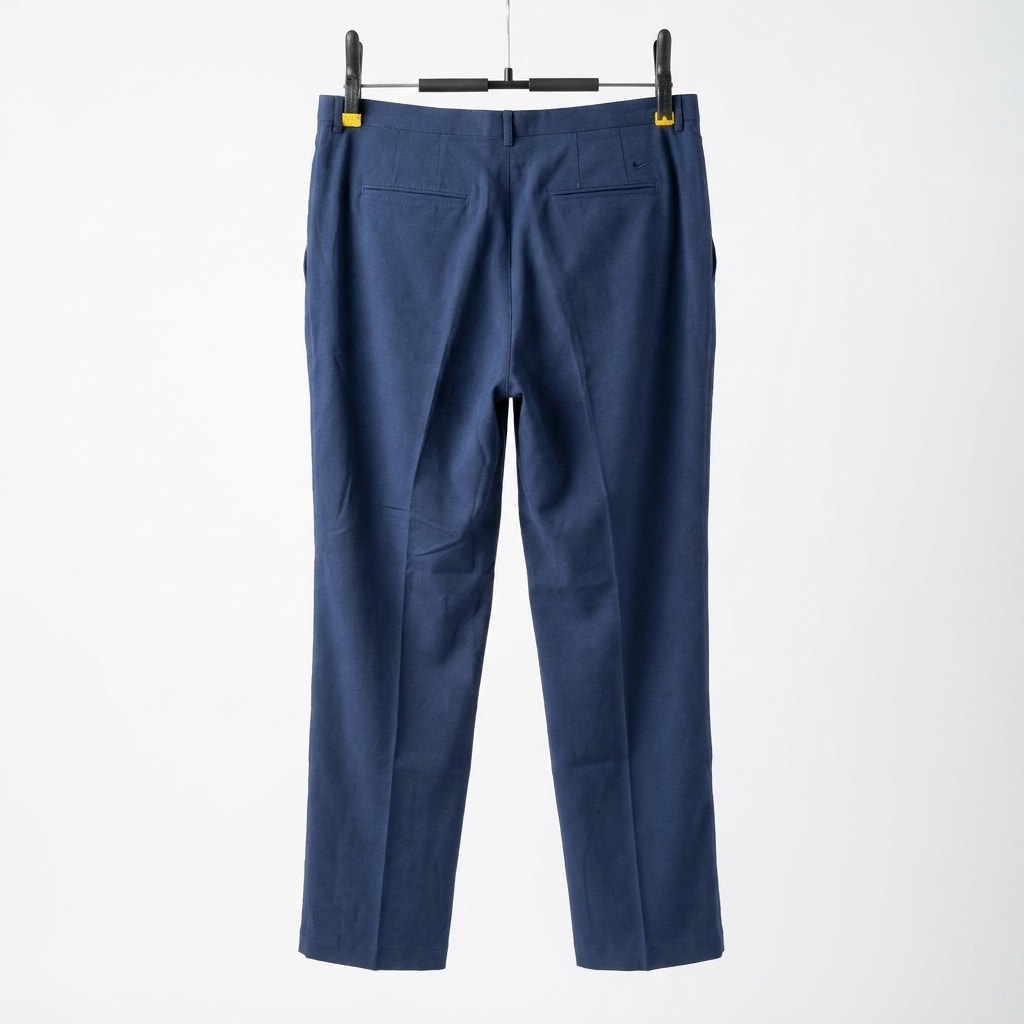 Nike Golf Women's Collection Pleated Straight-Leg Trousers Navy 12 L