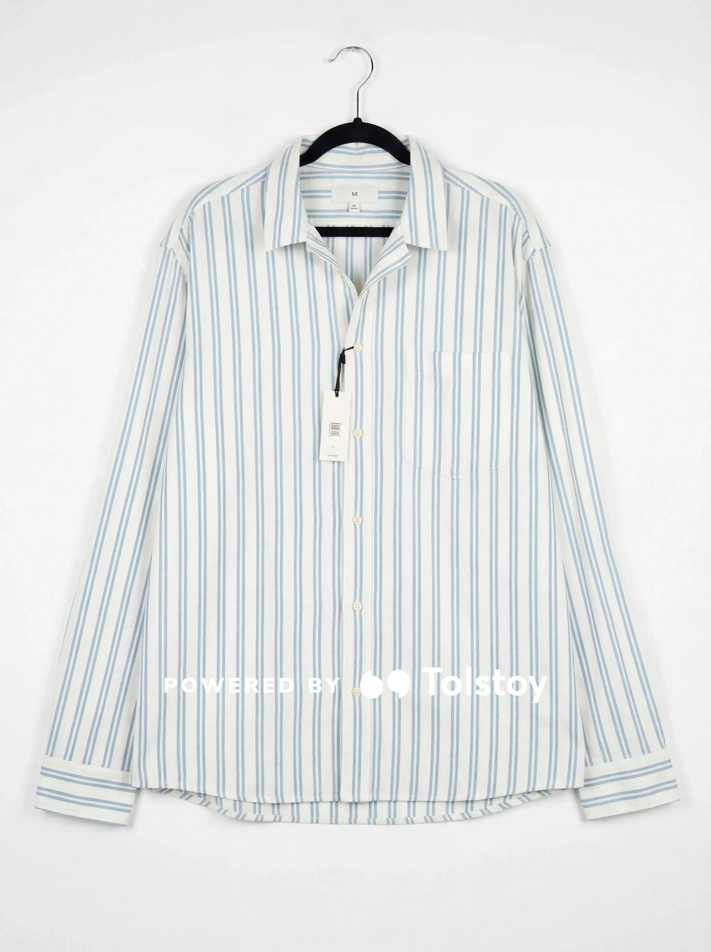 NWT Banana Republic Men’s Standard Fit Striped Cotton Shirt Size Large
